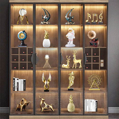 Adornos Para El Mueble De Tv De La Sala De Estar Del Hogar