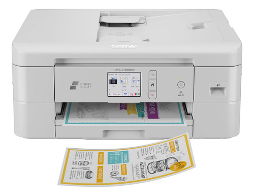 Impresora Brother Mfc-j1800dw Inalámbrica Con Cortador