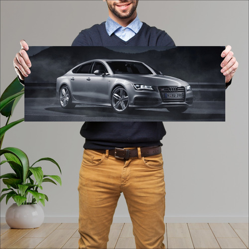 Cuadro 30x80cm Auto 2012 Audi S7 Sportback Au 87 789