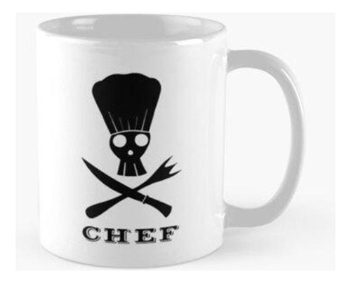 Taza Chef Kitchen Cook Design - Peligro De Calavera - Amante