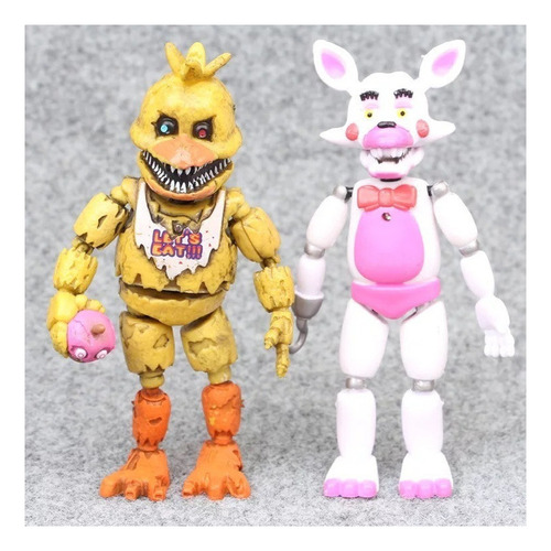 14-17 Cm Cinco Noches En Freddy's 6 Muñecos Flexibles