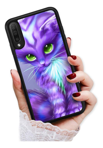 Funda Para Samsung Galaxy A50  Diseno De Gato