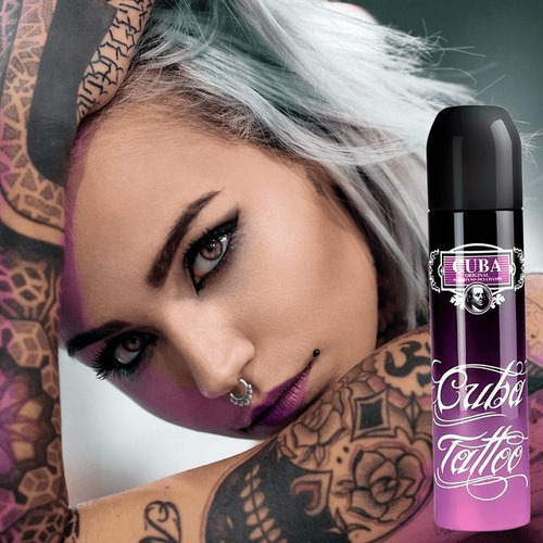 Eau Parfum para mujer Cuba Tatoo, perfume femenino, 100 ml, 100 ml