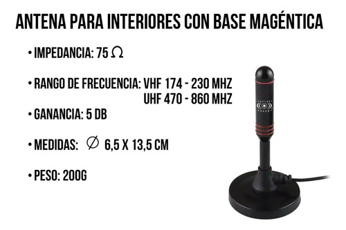 Antena De Tv Digital Para Interiores Antena Hdtv 4k 1080p