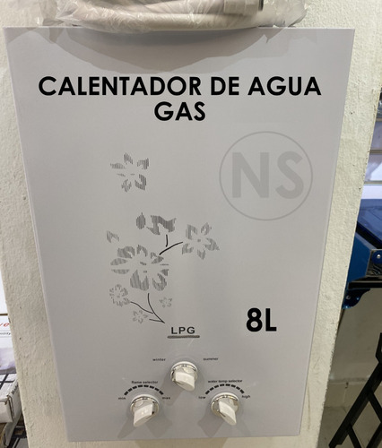 Calentador De Agua A Gas 8 Litros - Nuevos
