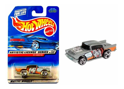 Hot Wheels 57 Chevy Artistic License Series #2 Of 4 Mattel
