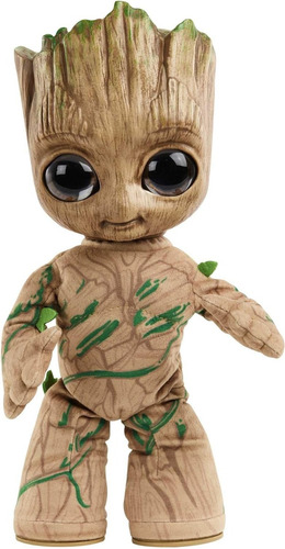  Mattel Marvel Groot Juguete Felpa 28 Cm, Baila Y Canta