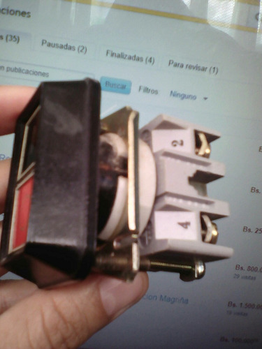 Boton Pulsador De Maquinas 220v
