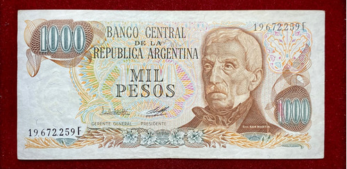 Billete 1000 Pesos Ley Bottero 2450 A