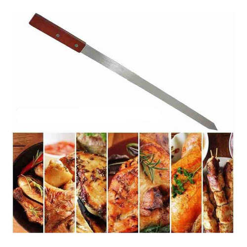 Brochetas Modernas, Mxbzs-005, 10 Pzas, 60cm, Acero Inoxidab