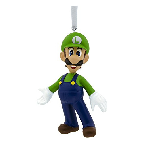 Adorno Navideño Hallmark Super Mario Bros. Luigi Para Ninten