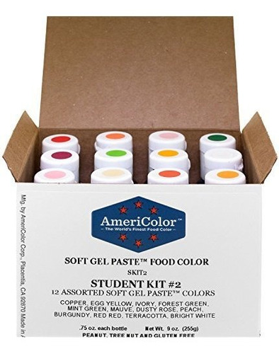 Alimentos Para Colorear Americolor Estudiante - Kit ******* 