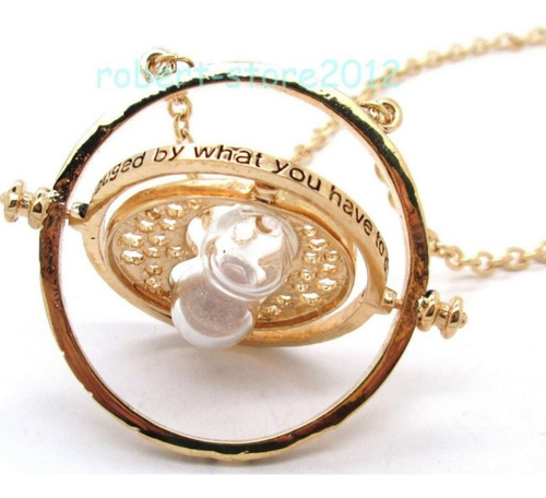 Imagen 1 de 1 de Collar De Harry Potter Gira Tiempo: Obsequio Motivo Especial