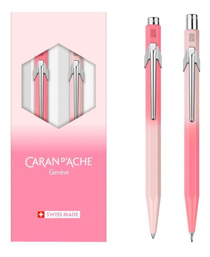 Kit Caneta & Lapiseira - Caran D'ache - Blossom