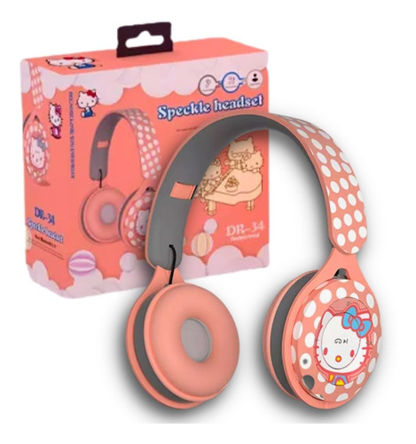 Audífonos Inalámbricos Niños Dr 34 Hello Kitty