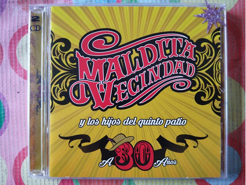 Maldita Vecindad 2 Cd A 30 Años V 