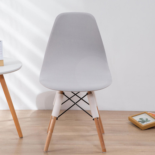 5 Funda Para Silla Chic Shell En Color Topo 5 Piezas