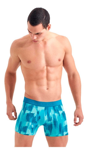 Pack 6 Boxer G3 Algodon Y Lycra Estampados Moda Hombre 