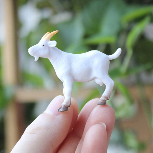 12 Figuras De Ovejas En Miniatura: Modelos De Animales De Gr