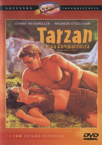 Tarzan E Sua Companheira - Dvd - Johnny Weissmuller