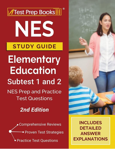Libro: Nes Study Guide Elementary Education Subtest 1 And 2: