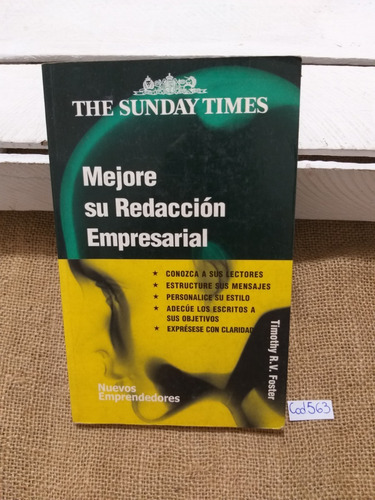 Timothy Foster / Mejore Su Redacción Empresarial