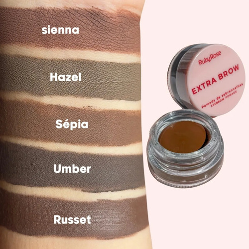 Pomada De Sobrancelhas Extra Brow Sepia - Rubyrose