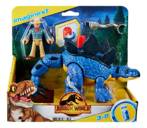 Jurassic World Dinosaurio Figura Coleccion Imaginext Mattel