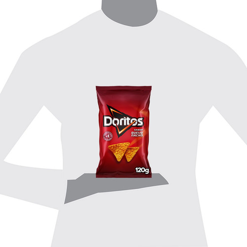 Salgadinho De Milho Com Queijo Nacho 120g Doritos