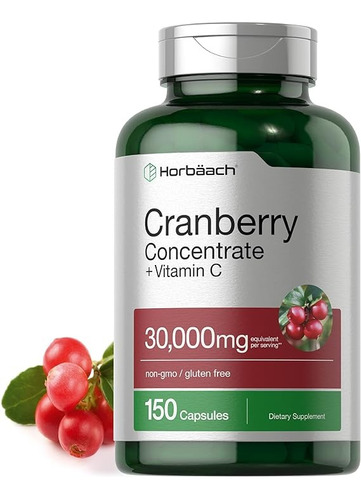 Cranberry + Vitamina C 150 Cáps