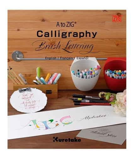 Kuretake Revista A To Zig Calligraphy Brush Lettering