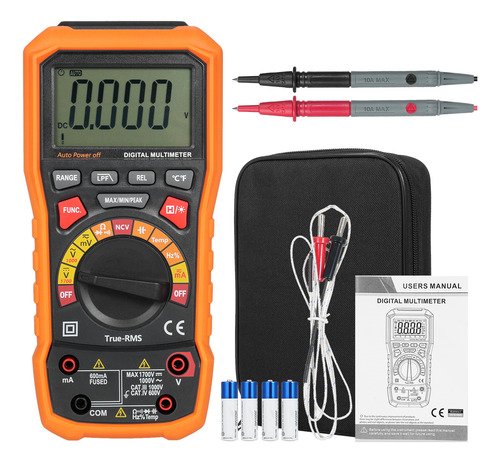 Multímetros Digital 6000 Multímetro De Resistencia De Voltaj