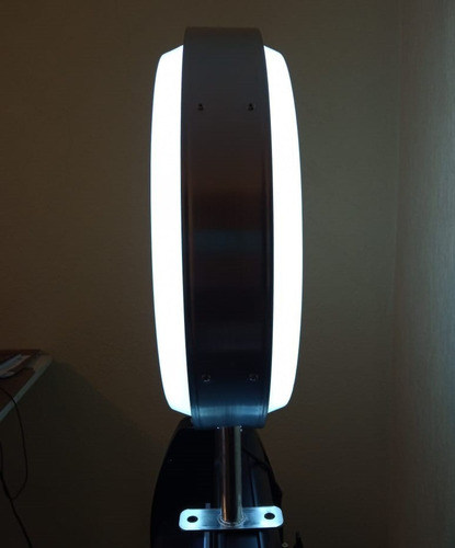 Anuncio Luminoso Circular 50 Cm Con Impresión (rotulado)