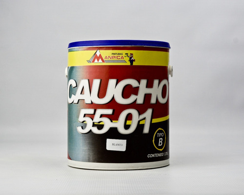 Pintura Caucho 55-01 Clase B Manpica Blanca 