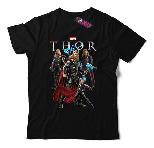 Remera Marvel Thor Pelicula Comic Superheroes Mv44 Dtg