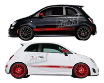 Comprar Calcos Franjas Fiat 500 Abarth - Ploteoya