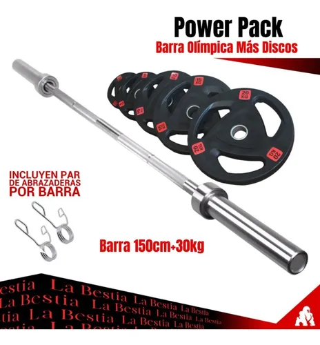 Barra olimpica 30 kg hot sale