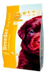 Breeder Cachorro Cordero 15 Kg Alimento Premium Puppy Dog