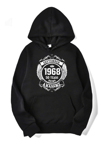 Buso Chompa Hoodie Personalizado Con Tu Fecha De Cumpleaños