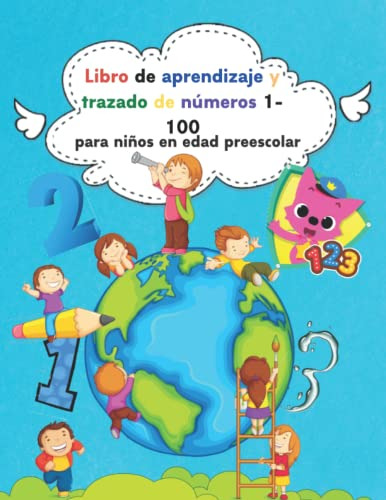 Libro De Aprendizaje Y Trazado De Numeros Para Niños En Edad