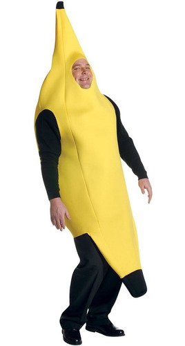 Disfraz De Banana Para Adulto Talla Plus Halloween