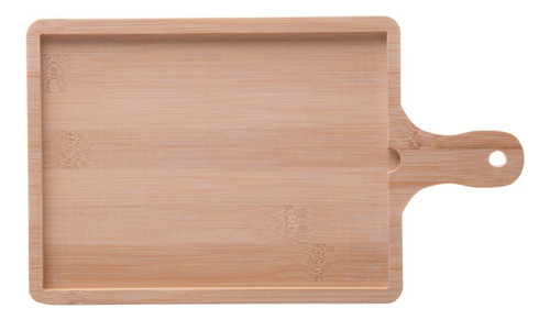 Conjunto Para Queijo Wolff De Bambu Com Tábua E Faca Dourada