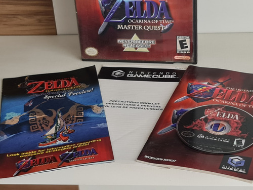 Zelda Ocarina Of Time Master Quest Nintendo Game Cube (Usado)
