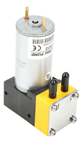 12v 0.4-1l/min Motor Eléctrico Dc Micro Diafragma Vacío