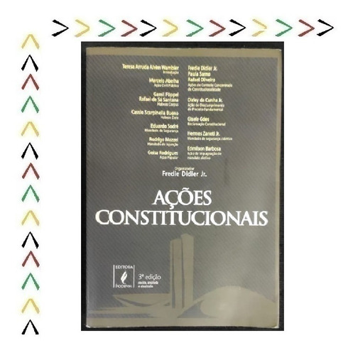 Livro Ações Constitucionais 3ª Edição Editora Podivm