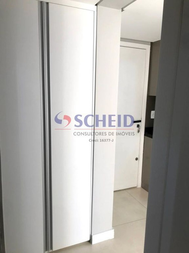Imagem 5 de 15 de Studio 38 M2, Uma Vaga, Sacada, Planejados E Acessórios - Mc9183