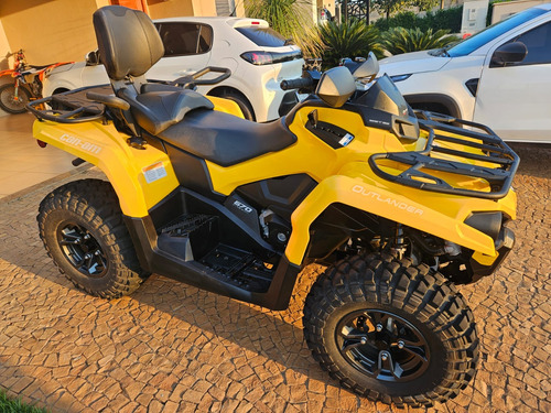 Quadriciclo Can Am Outlander 570l Max 4x4 Cvt Dps Autom 2017