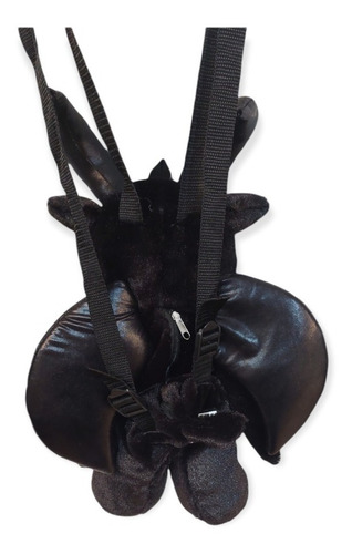 Mochila Baphomet Baphy / Mochila Cabra Negra De Peluche
