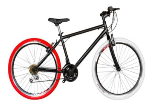 Bicicleta Todoterreno Urbana Rin 26 18 Cambios - Negra