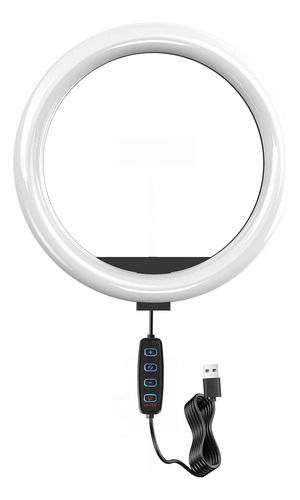Anillo De Luz Led De 14 Pulgadas, 360 Accesorios Cabina...